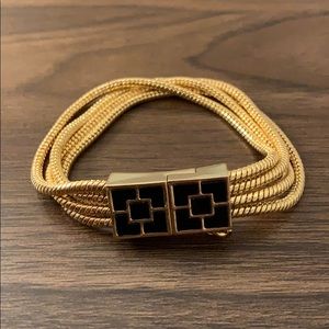 Trina Turk logo bracelet